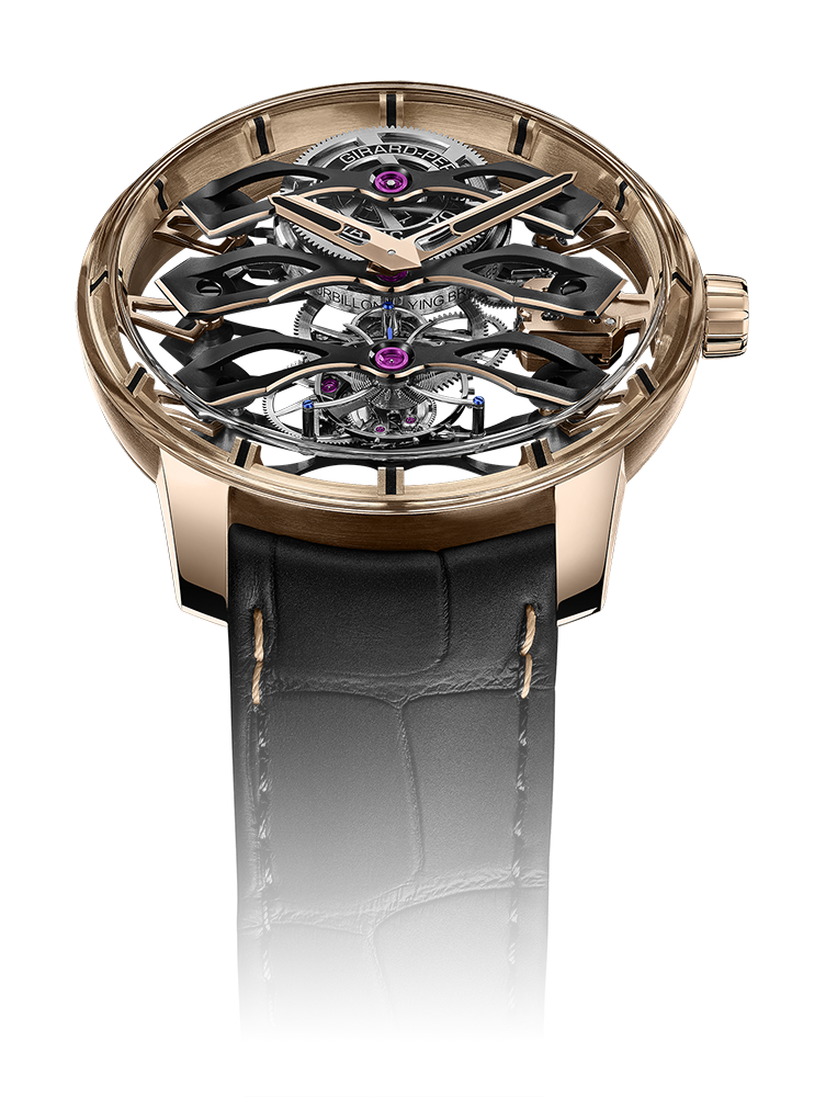 Girard-Perregaux tourbillon con tres puentes volantes