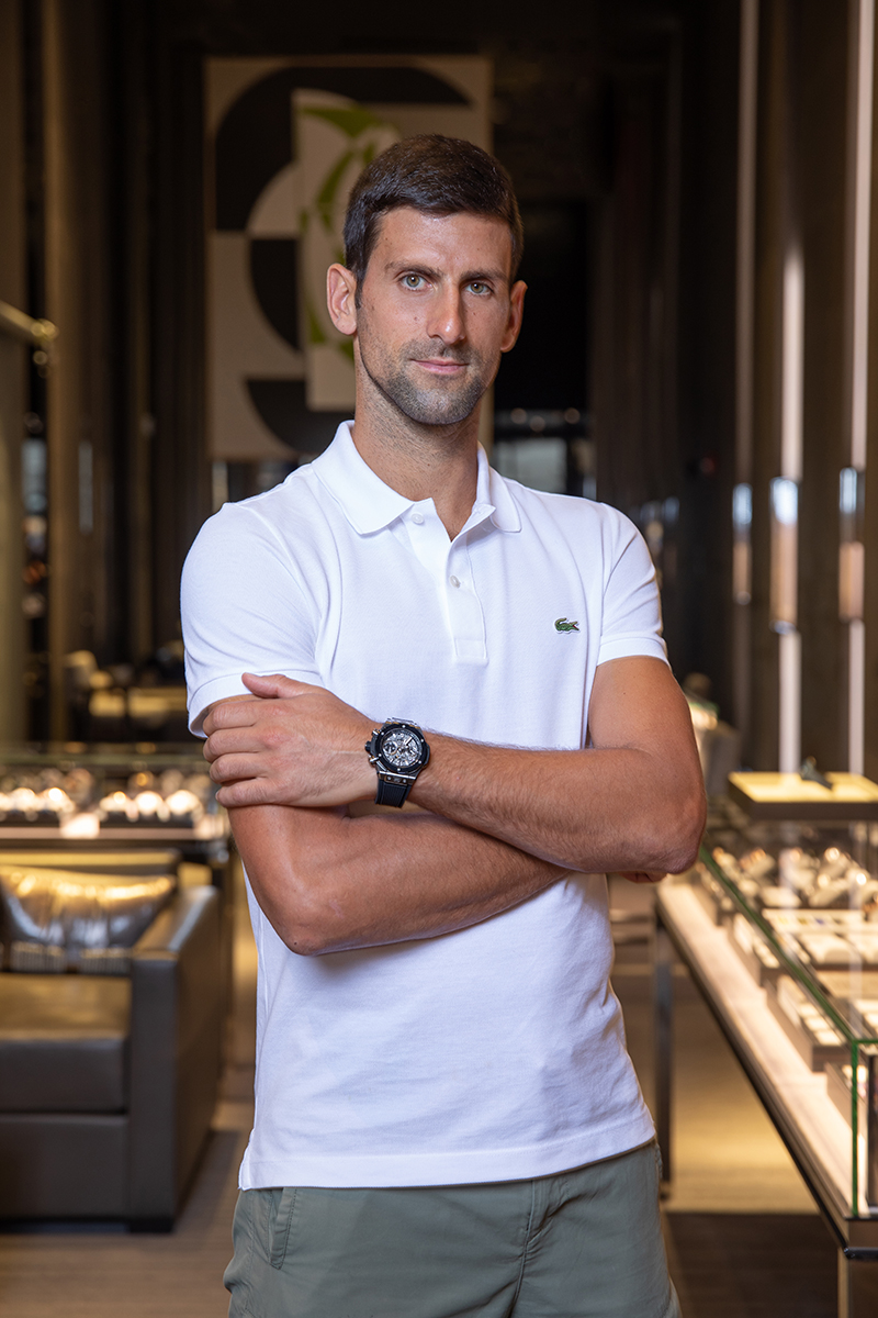 Novak-Djokovic nuevo embajador Hublot