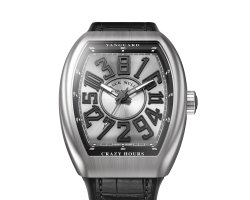 reloj franck muller vanguard crazy hours steel V 45 CH AC BR.NR