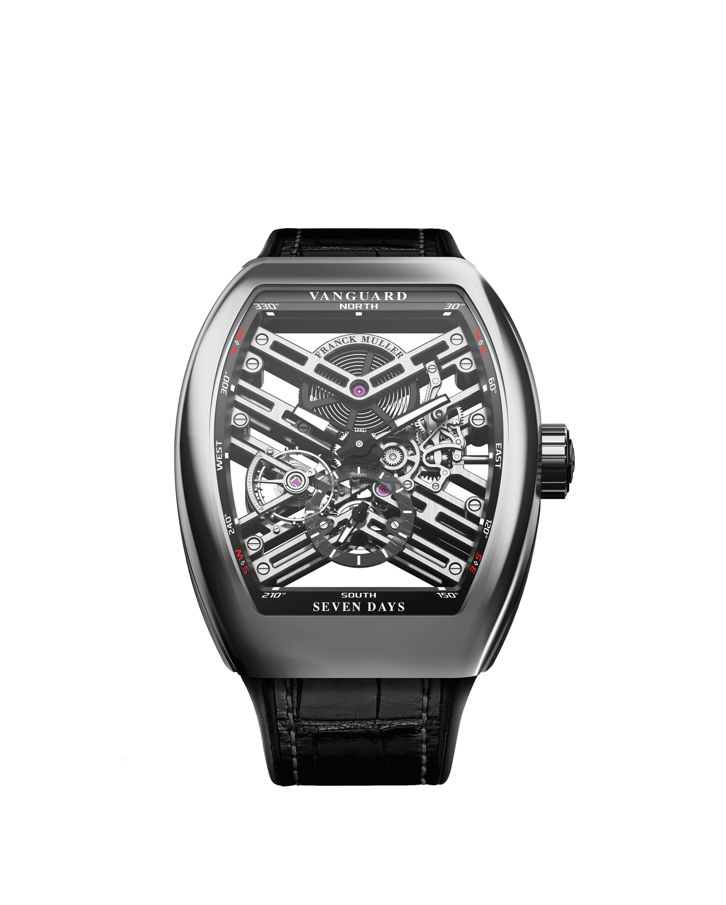 reloj franck muller vanguard seven days skeleton V 45 S6 SQT AC.NR