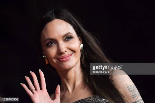 US actress Angelina Jolie arrives for the screening of the film 