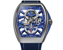 reloj franck muller vanguard seven days skeleton V 45 S6 SQT YACHTING AC.BL