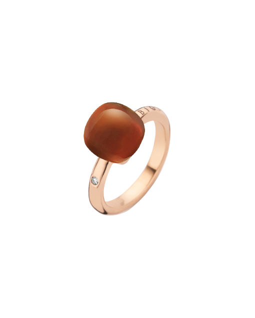 anillo bigli mini sweety oramge agate sunset 20R88Rsqaranmp