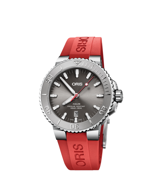 reloj oris aquis date relief 01-733-7730-4153-07-4-24-66E