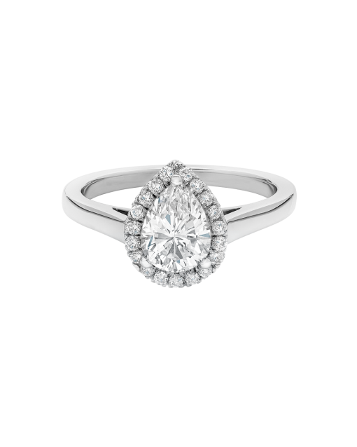 anillo de compromiso peyrelongue corte pera