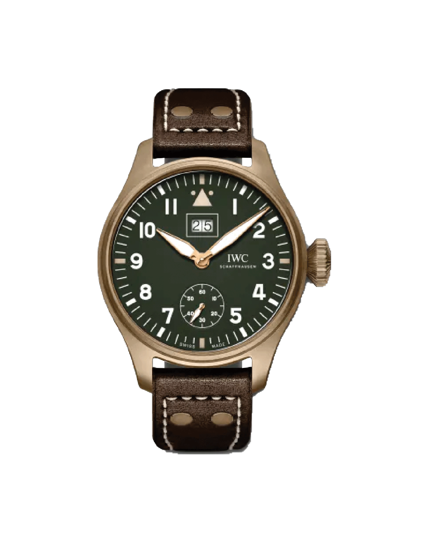 reloj para hombre iwc gran reloj de aviador gran fecha spitfire edicion mission accomplished