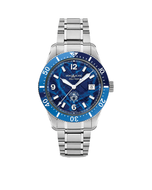 reloj para hombre montblanc 1858 iced sea automatic date