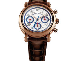 reloj para hombre franck muller rally maya 2022 brown strap