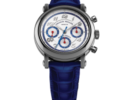 reloj para hombre franck muller rally maya 2022 blue strap