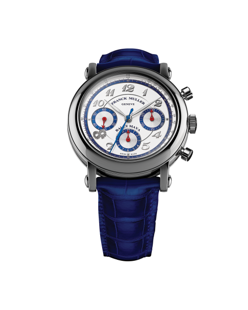 reloj para hombre franck muller rally maya 2022 blue strap