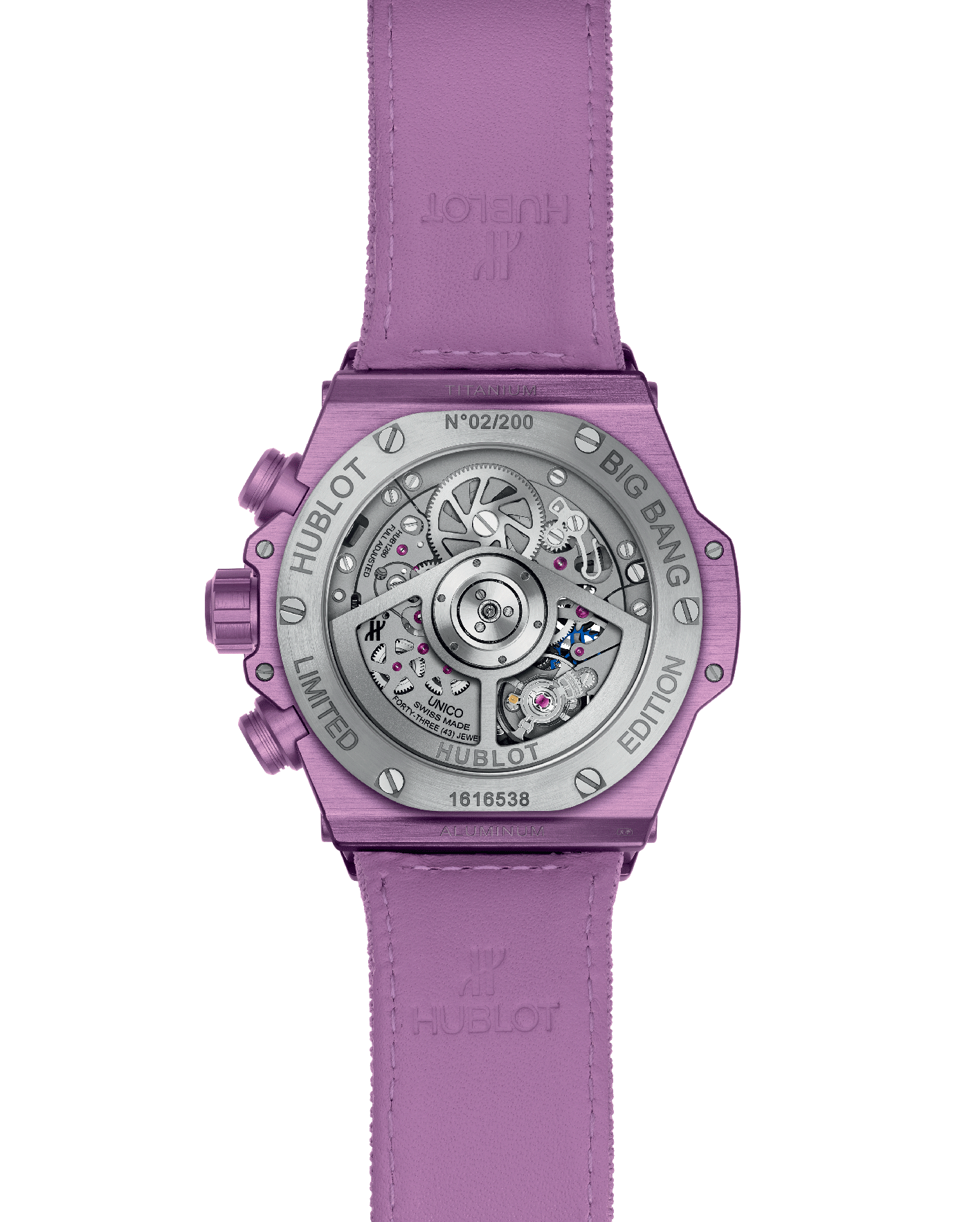 reloj hublot big bang unico summer purple