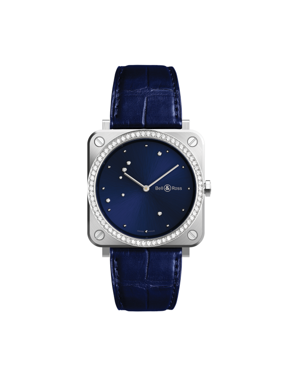 Reloj para mujer bell and ross brs diamond eagle diamonds