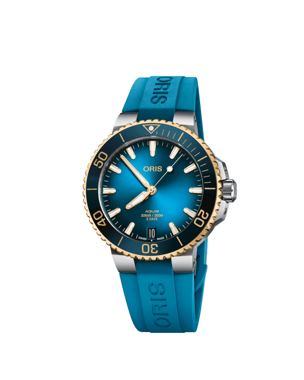 Reloj Oris Aquis Date Calibre 400 Bicolor 01-400-7769-6355-07-8-22-09PEB