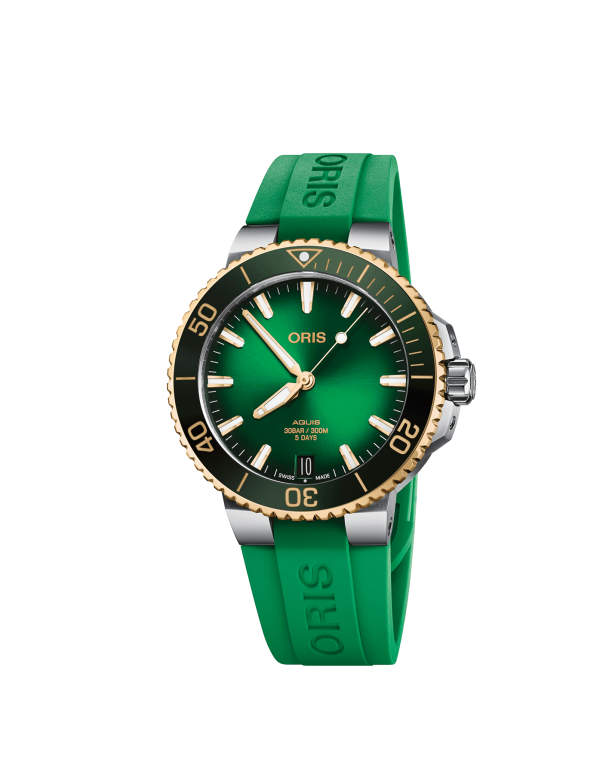 Reloj Oris Aquis Date Calibre 400 Bicolor 01-400-7769-6357-07-8-22-09PEB