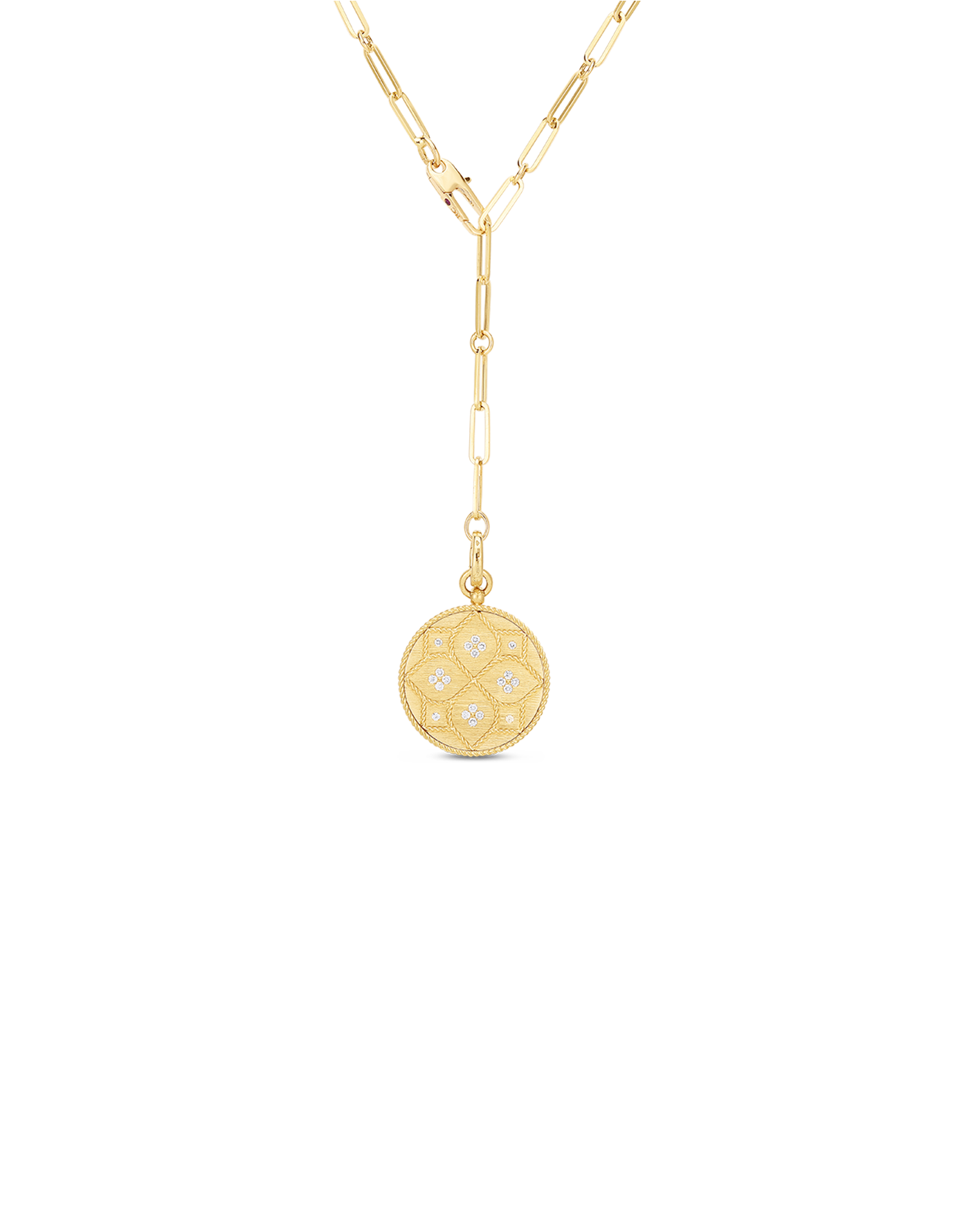 collar roberto coin medallon charms venetian princess 7773103ar19x