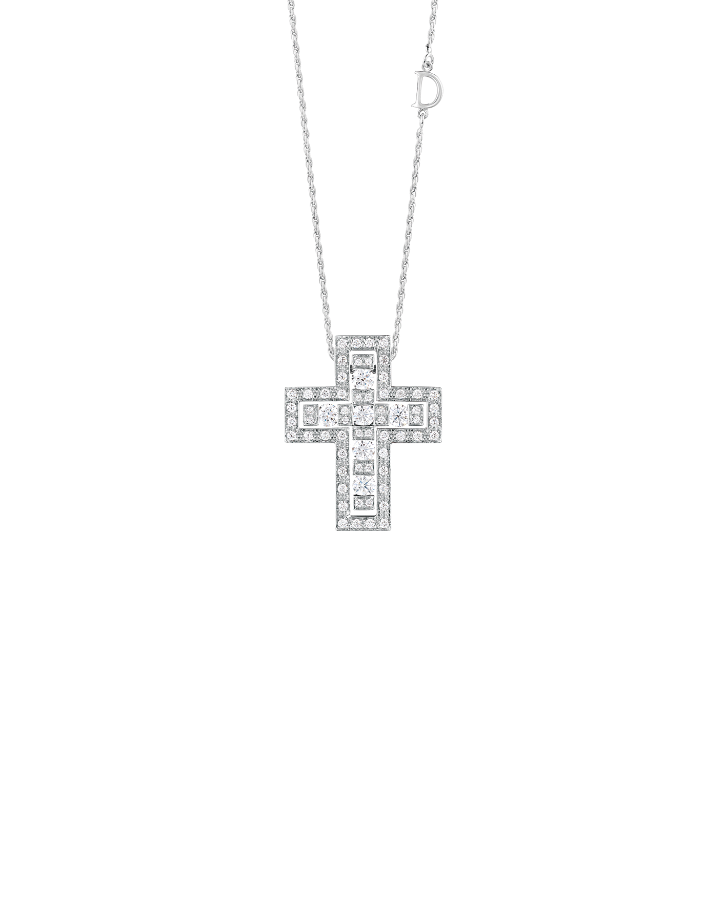 collar damiani belle epoque cruz diamantes 20073457