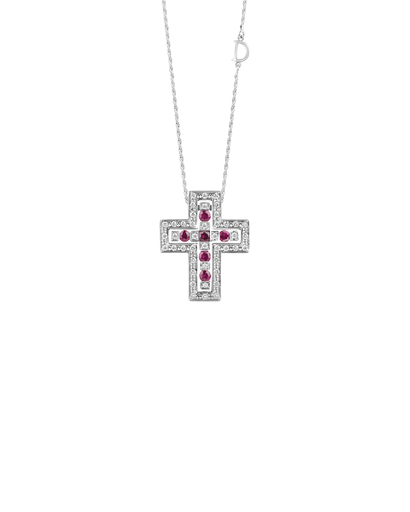 collar damiani belle epoque diamantes rubies 20073459