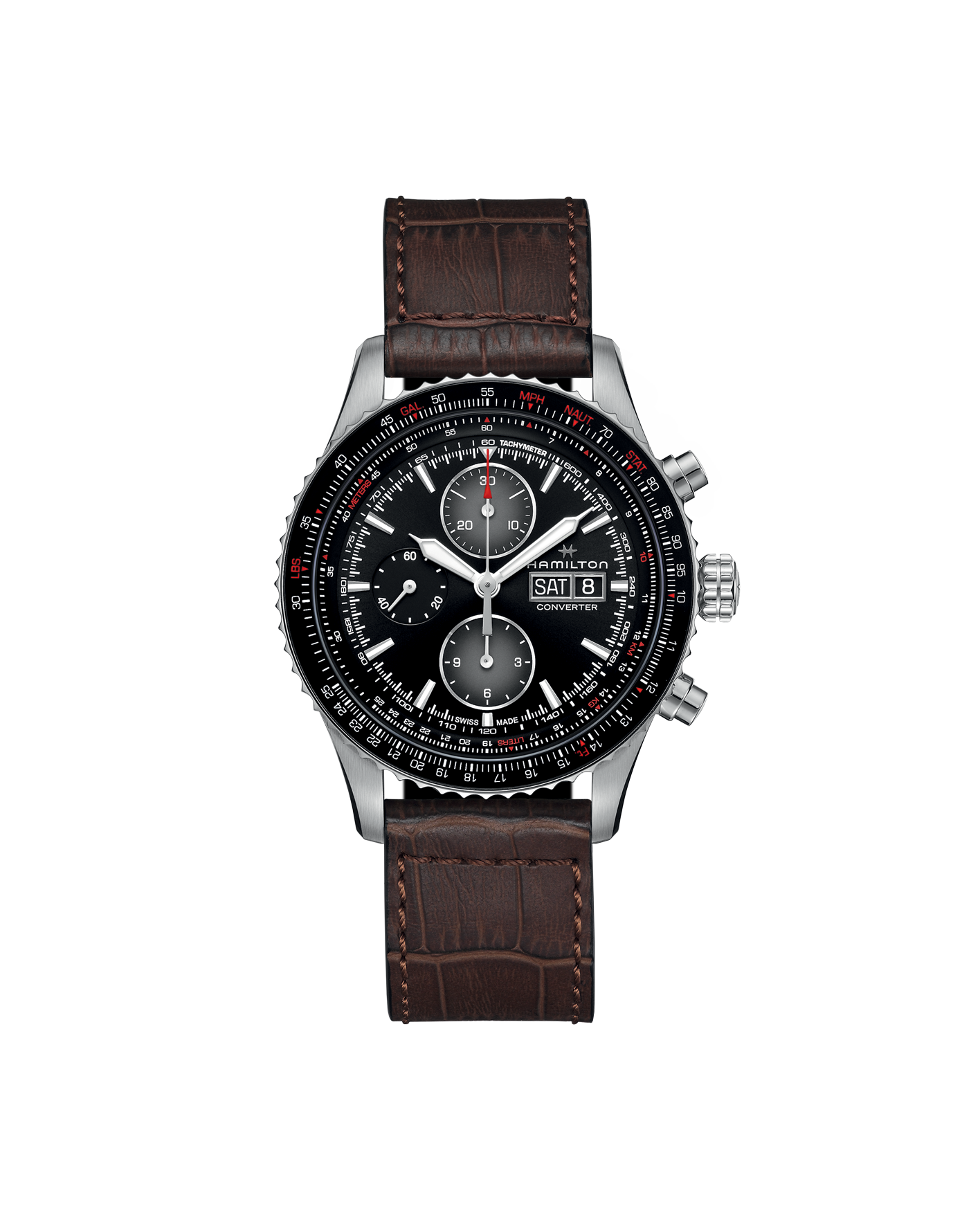 reloj hamilton khaki aviation converter chrono h76726530