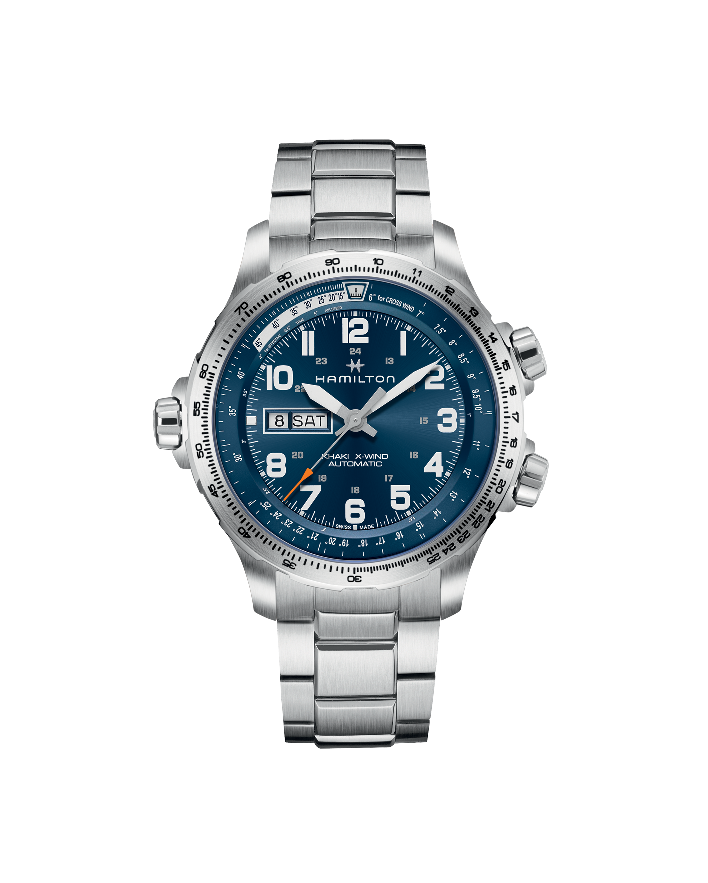 reloj hamilton khaki aviation x-wind day date h77765141