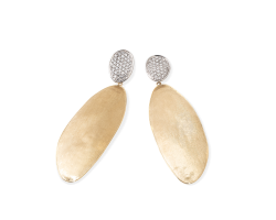 aretes marco bicego lunaria con diamantes on1412