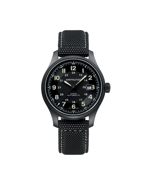 reloj hamilton khaki field titanium h70575733