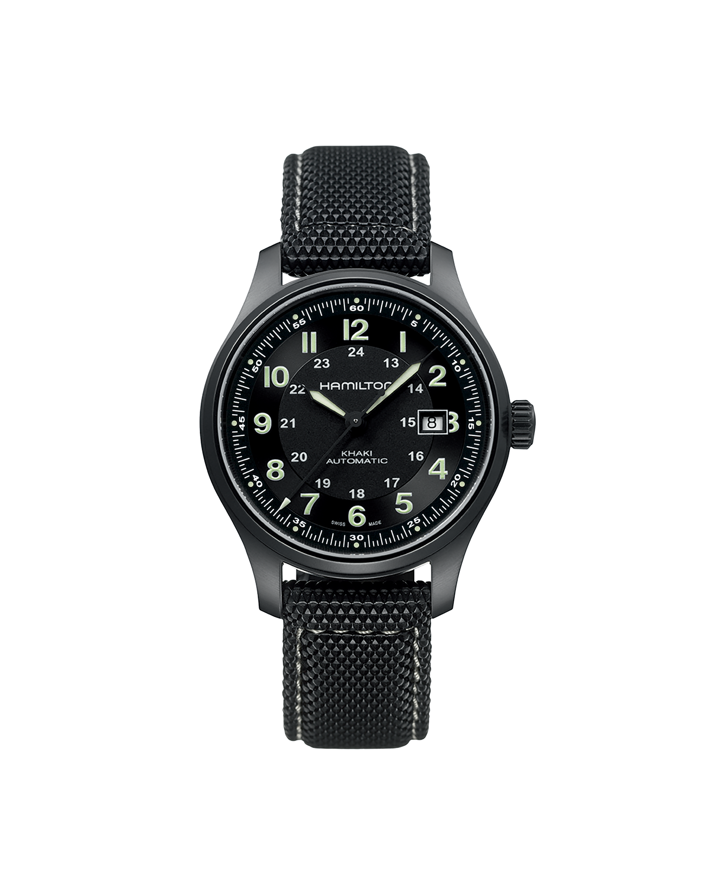 reloj hamilton khaki field titanium h70575733