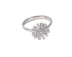 anillo damiani margherita oro blanco diamantes 20072753