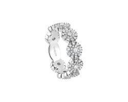 anillo damiani margherita oro blanco diamantes 20089286