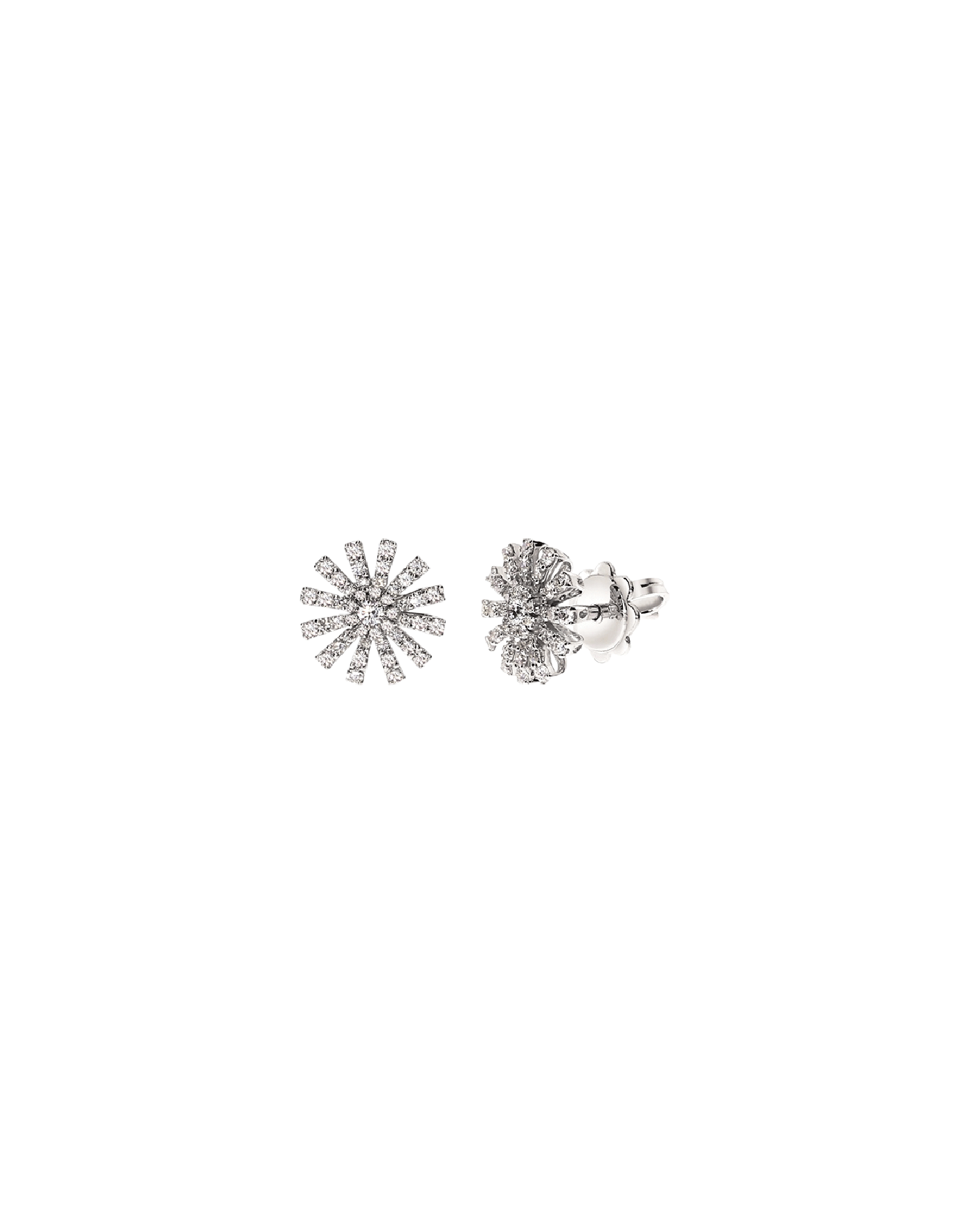 aretes damiani margherita oro blanco diamantes 20072761