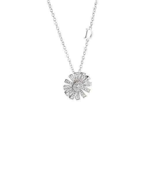 collar damiani margherita oro blanco diamantes 20072760