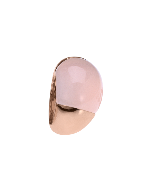 anillo con moonstone rosa peyrelongue