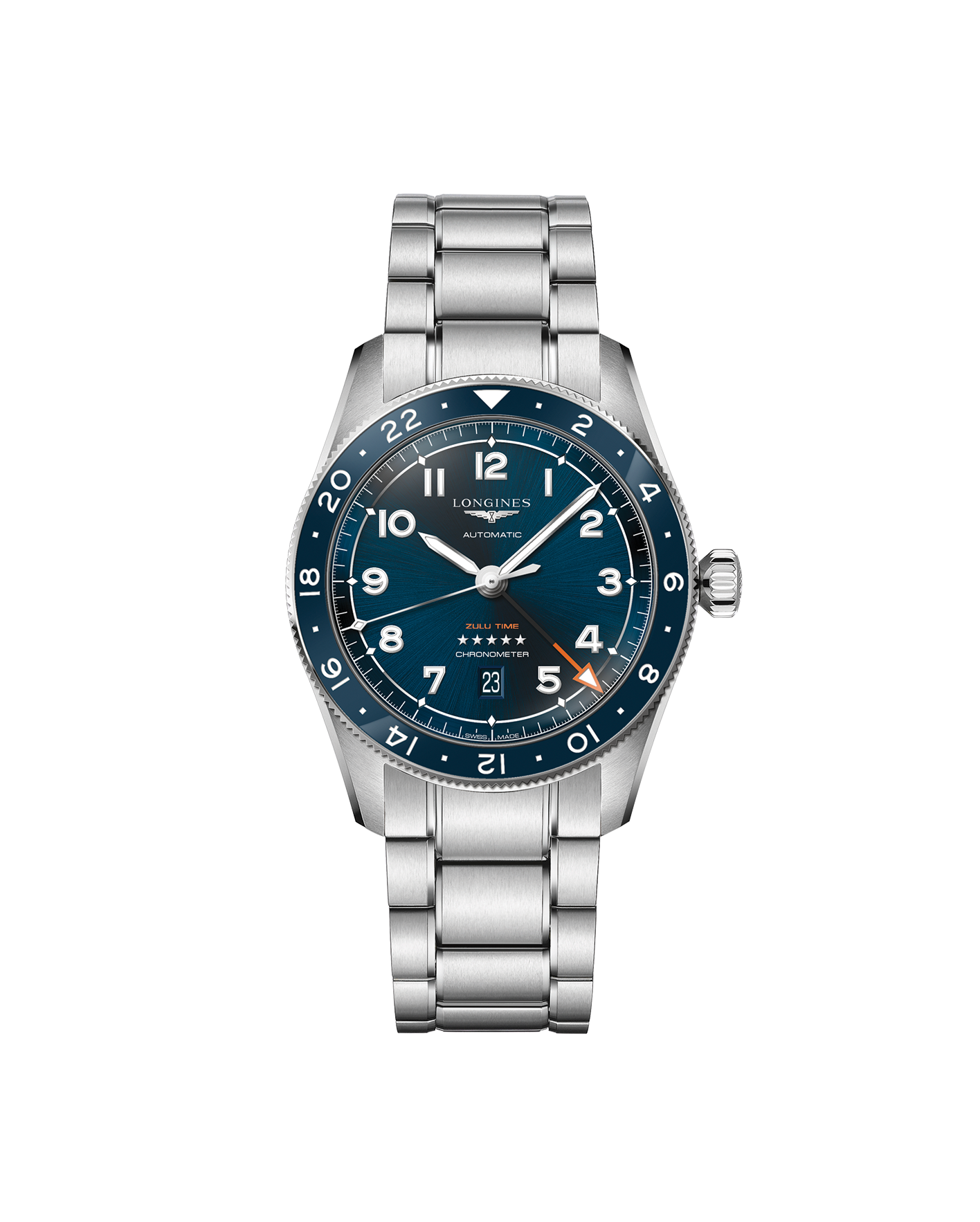 reloj longines spirit zulu time l38124936