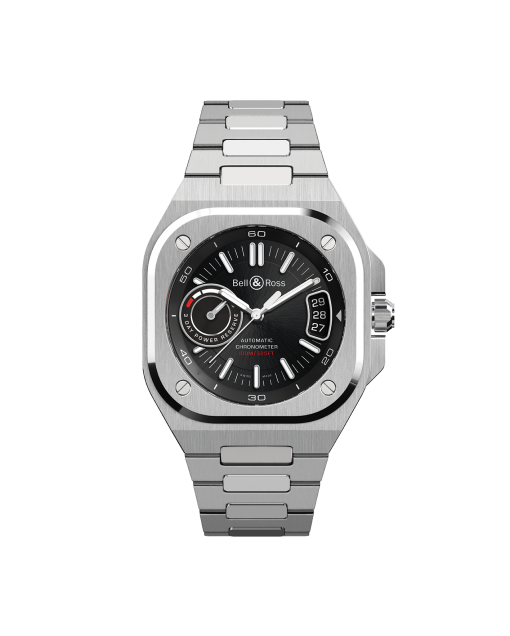 reloj bell and ross br-x5 brx5r-bl-st-sst