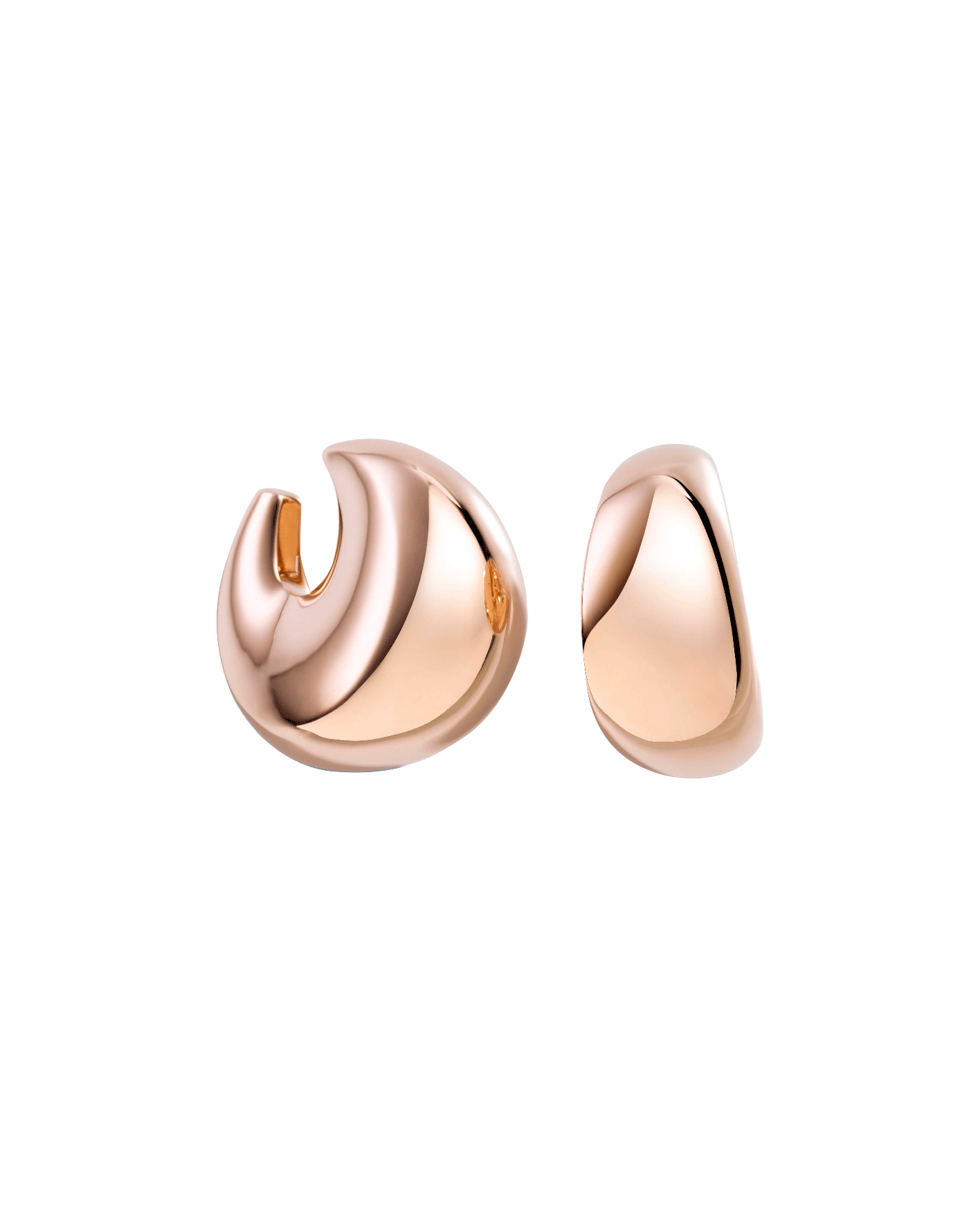 aretes pirouette oro rosa vhernier