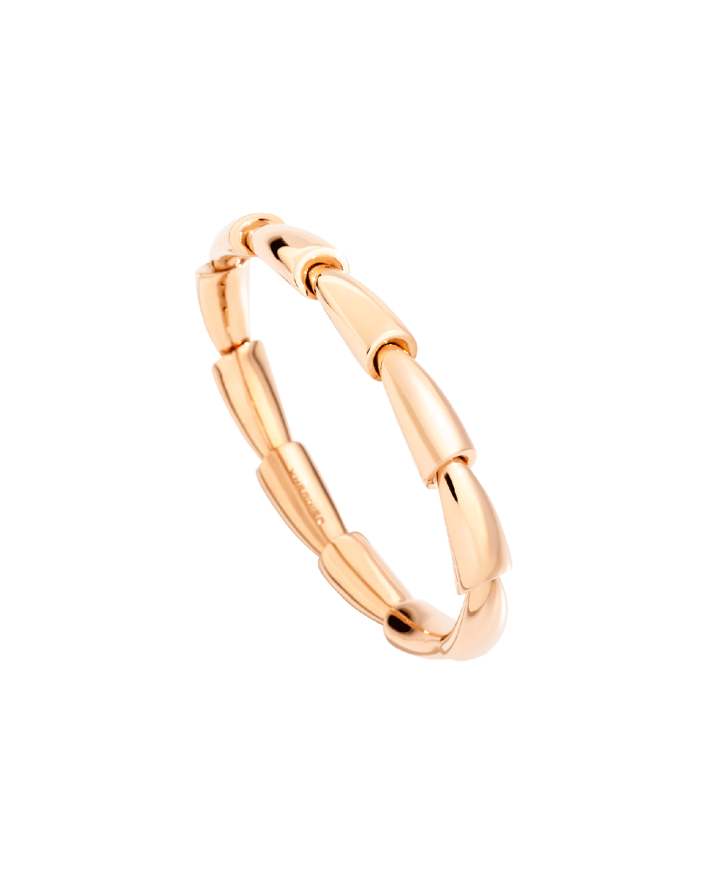 brazalete calla oro rosa vhernier