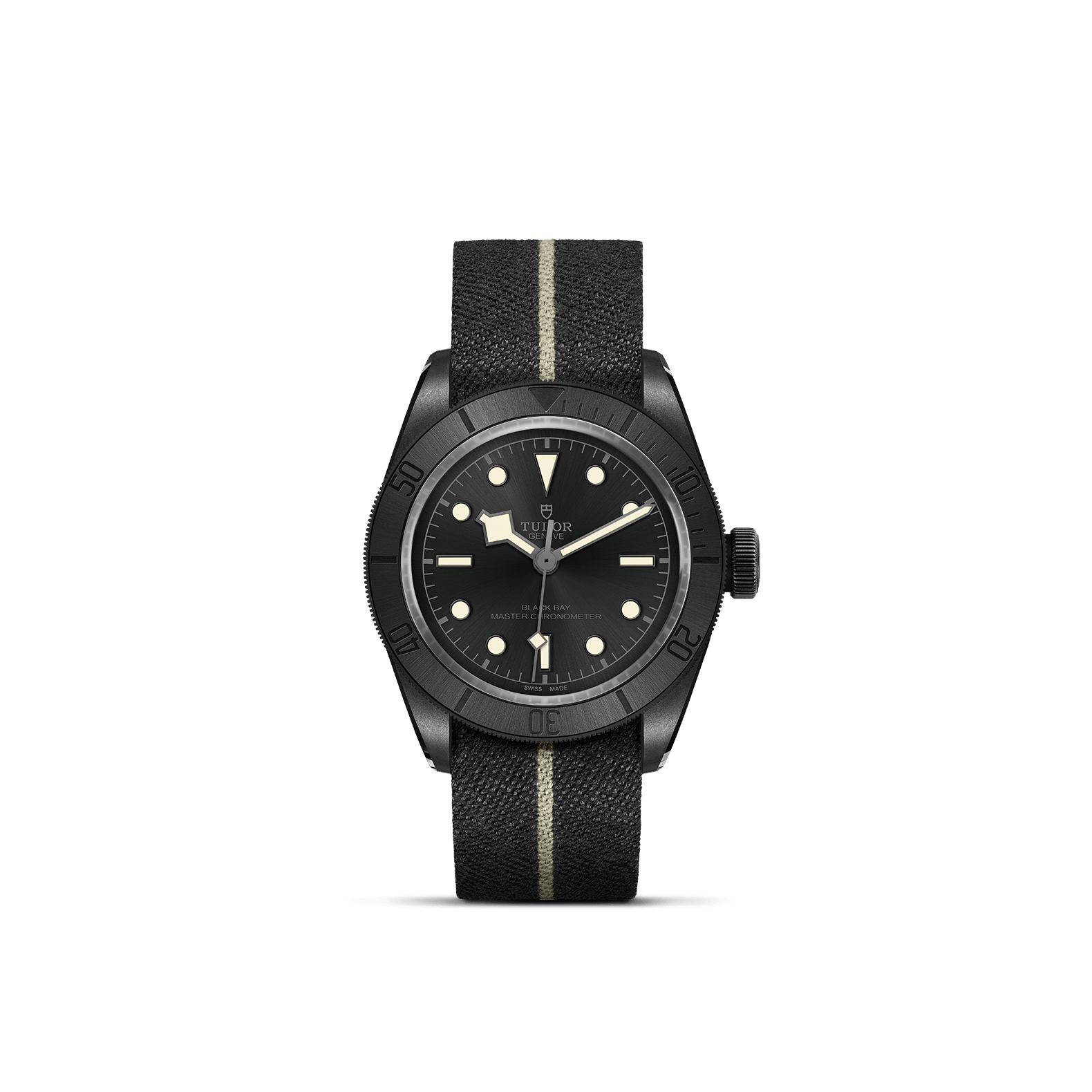 reloj tudor black bay ceramic m79210cnu-0001-correa-textil