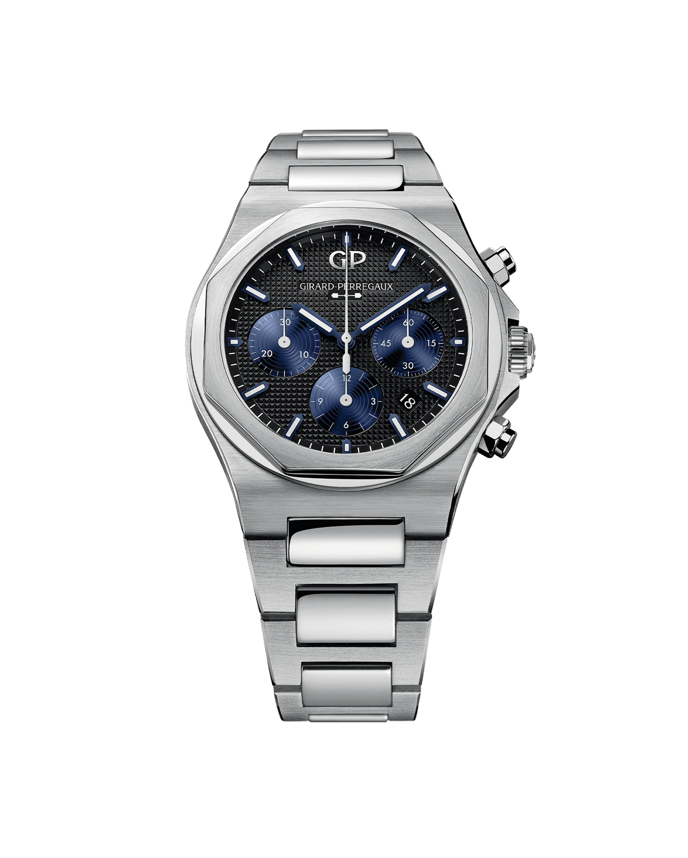 reloj girard-perregaux laureato chronograph 81020-11-631-11a