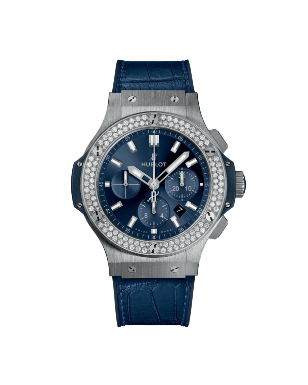 reloj hublot big bang steel blue diamond 301.SX.7170.LR.1104