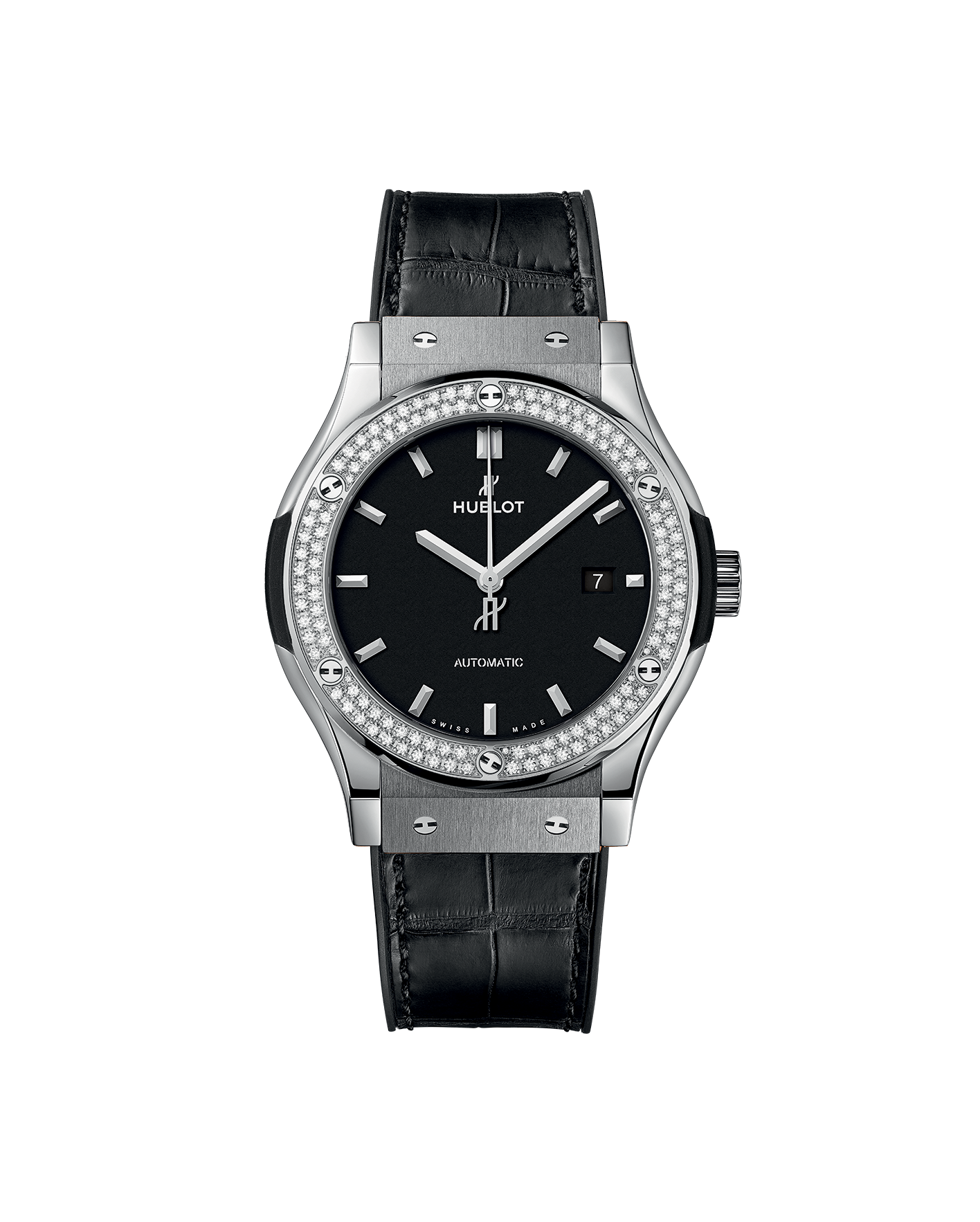 reloj hublot classic fusion titanium pavé 542.NX.1171.LR