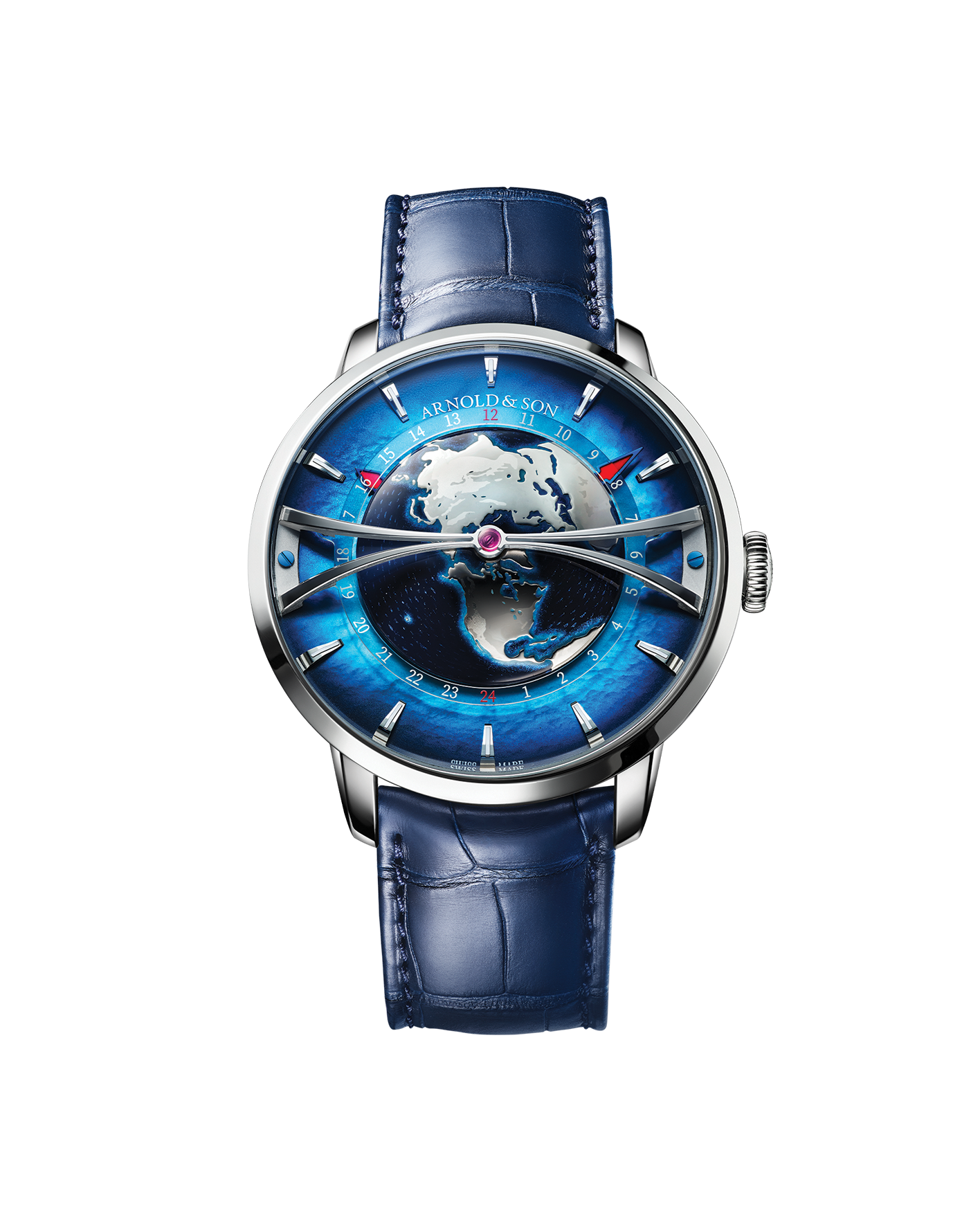 reloj arnold and son globetrotter platinum 1wtax.u02c.c183