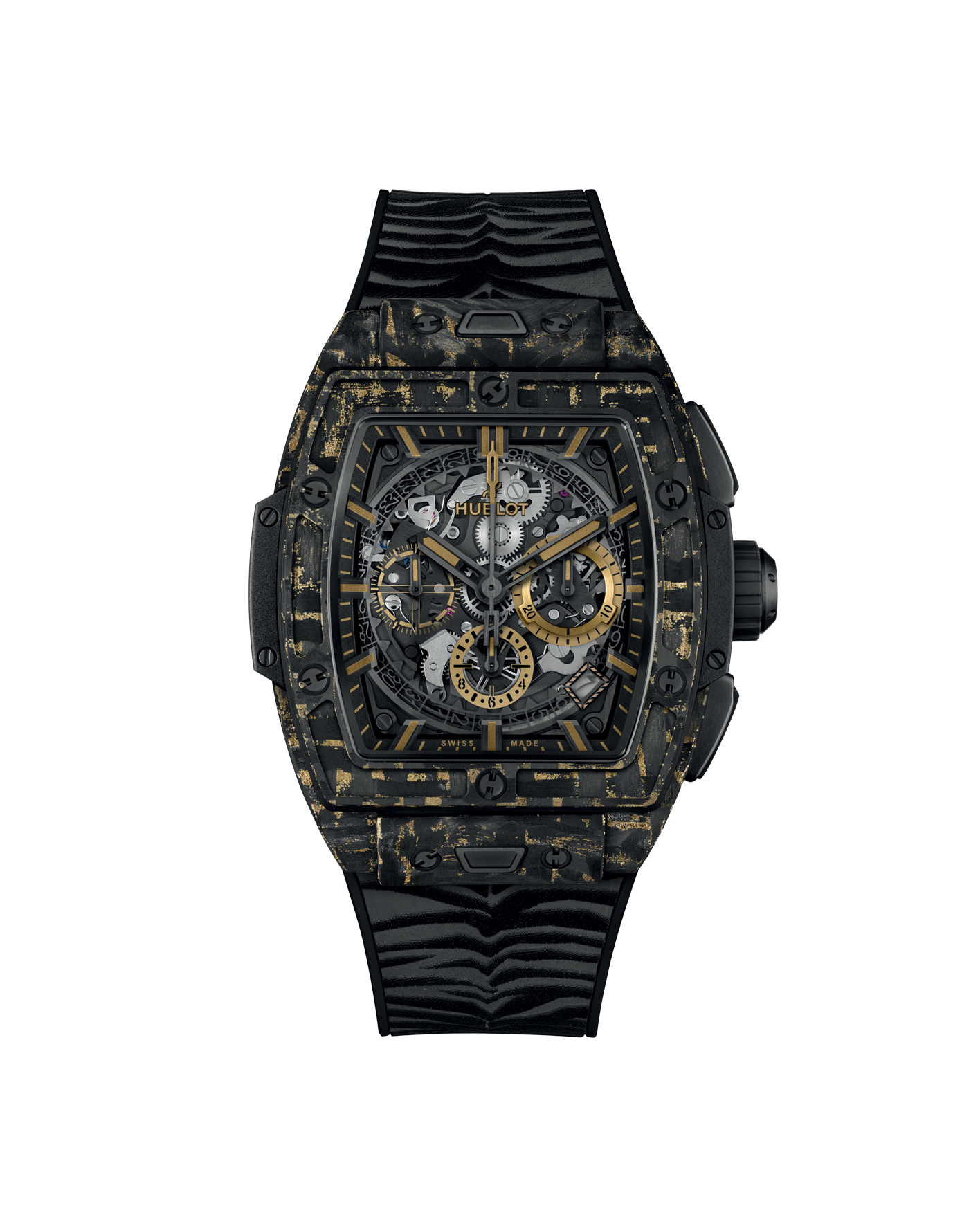 reloj hublot spirit of big bang carbon gold tiger 642.QX.0113.RX.TIG22