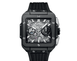 reloj hublot square bang unico black magic 821.CI.0170.RX