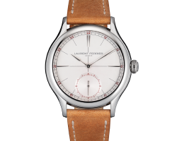 reloj laurent ferrier classic origin white lcf036.ti.g1g