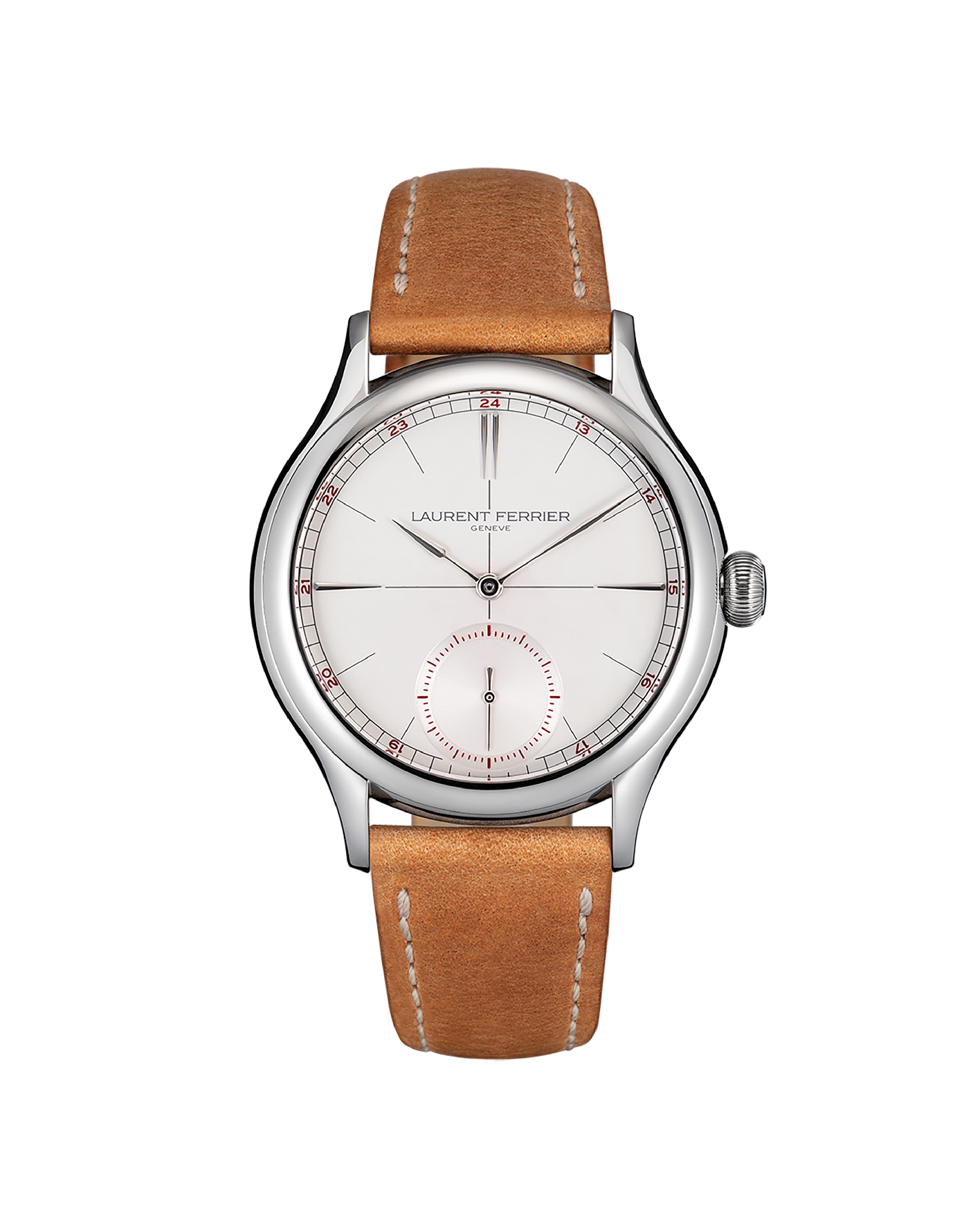 reloj laurent ferrier classic origin white lcf036.ti.g1g