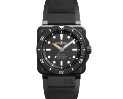 reloj bell & ross BR03-92 Diver Black Matte BR0392-d-bl-ce/srb