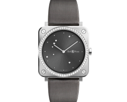 reloj bell & ross br s grey diamond eagle BRS-ERU-ST-LGD/SCA