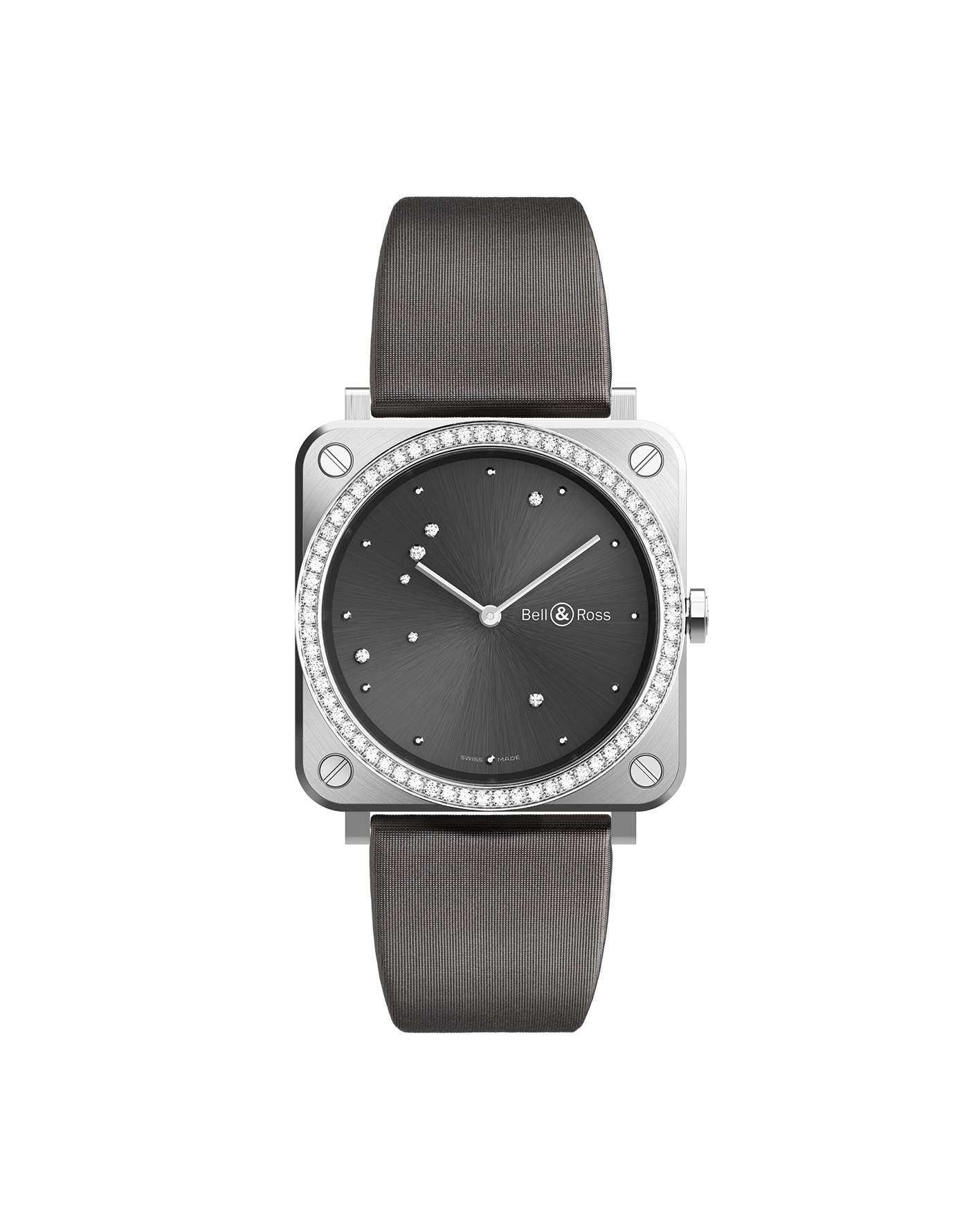 reloj bell & ross br s grey diamond eagle BRS-ERU-ST-LGD/SCA