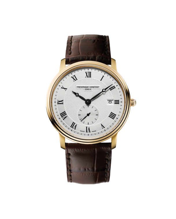 reloj frederique constant slimline gents small seconds fc245m5s5