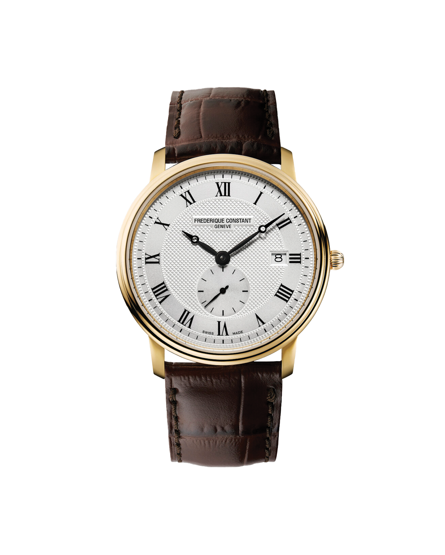 reloj frederique constant slimline gents small seconds fc245m5s5