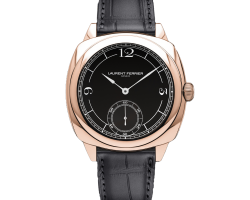 reloj laurent ferrier square micro-rotor retro black LCF013.R5.N2W